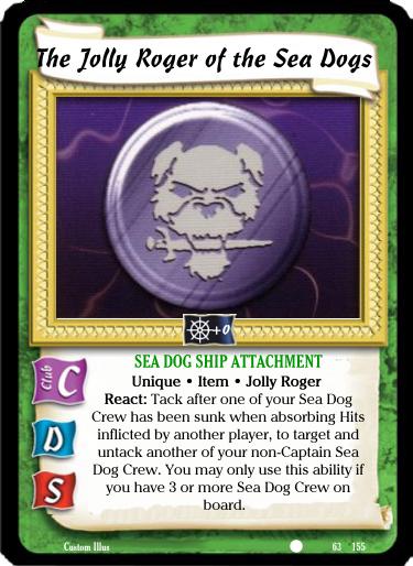The Jolly Roger of the Sea Dogs